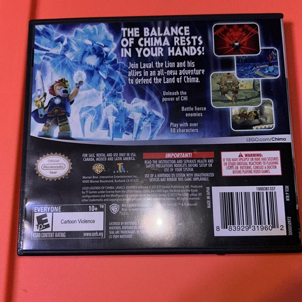 Nintendo DS LEGO GAME CHIMA LAVAL’s Journey